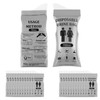 UKQRRTC 24Pcs Urine Bag, 700ML Leak Proof Travel Pee Bag,