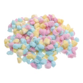 Beavorty Colored Cotton Balls for Face Washing Soft Gentle and Absorbent Cotton Balls Pink Makeup Removal and Crafting