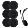 DELUXEFOX Headphone Replacement Ear Pads 45mm Diameter Earphone Cover Sponge