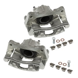 CAROCK Front Disc Brake Calipers fit for Chrysler Dodge Jeep Ram Vw Models, 2008-2012 Town Country & Libert, 2008-2012 Grand Caravan 2007-2010 Nitro, 2007-2012 Wrangler, 2012 C/V, 2009-2012 Vw Routan