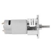 DC24V Gear Motor Self Locking Worm Speed Reduction Motor with