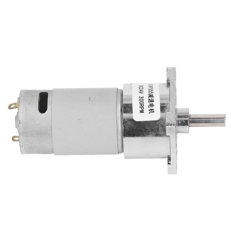 DC24V Gear Motor Self Locking Worm Speed Reduction Motor with