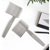 Fade Combs Tool for Men's,2pcs Curved Positioning Flat Top Hair