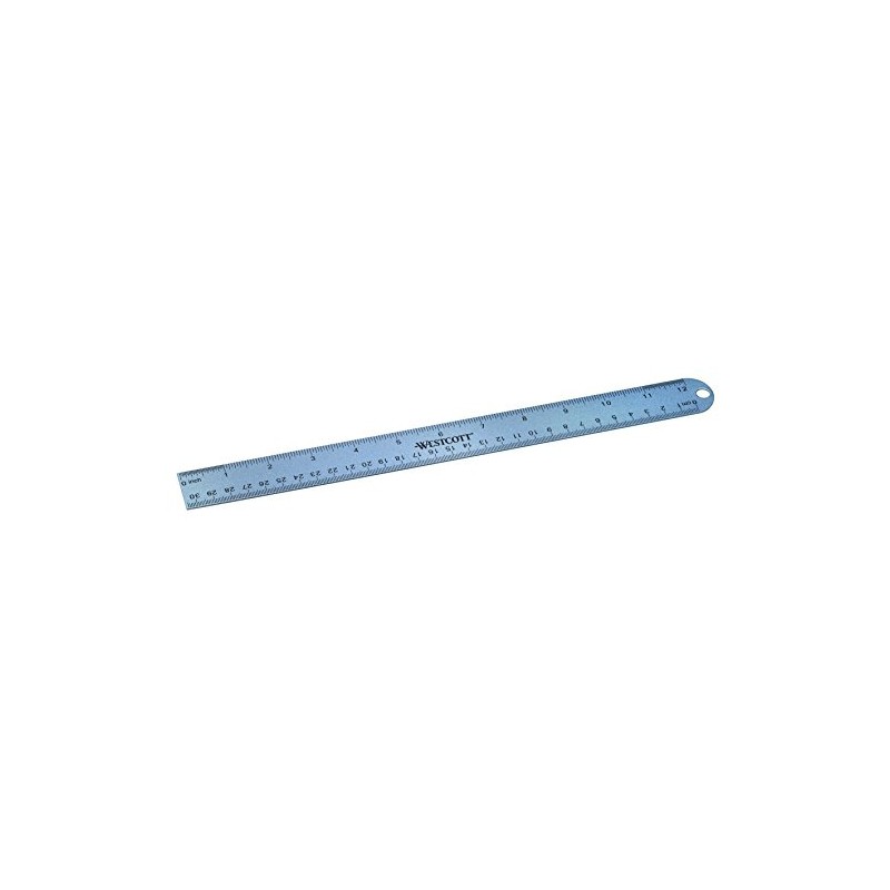 Westcott E-14175 00 30 cm 12-Inch Metric and Imperial Scale
