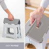 Vigar Compact Step Stool Foldable, 9-inch Step Stools for Adults