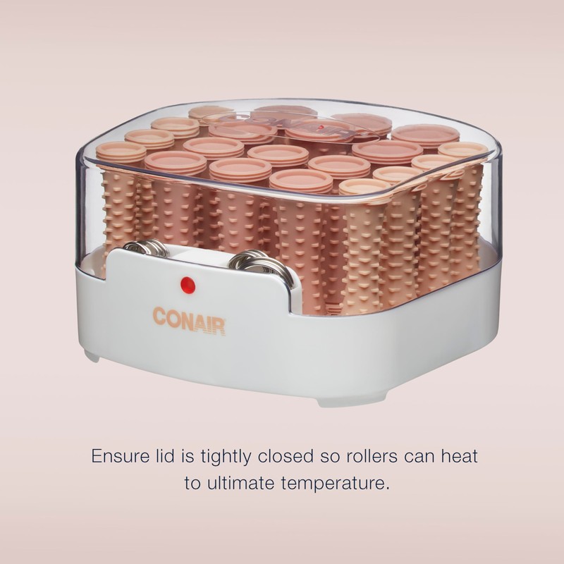 Conair Double Ceramic Hot Rollers for Long, Medium, and All