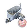 Motorcycle Brake Clutch Lever Master Cylinder Set Plated for 0.9