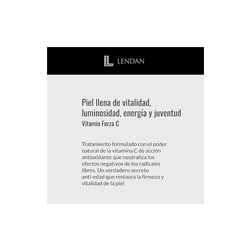 Lendan Crema Contorno De Ojos Iluminador Con Vitamin C 15ml