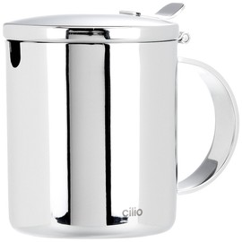 Cilio 9.5 cm Aida Sugar Bowl, Silver