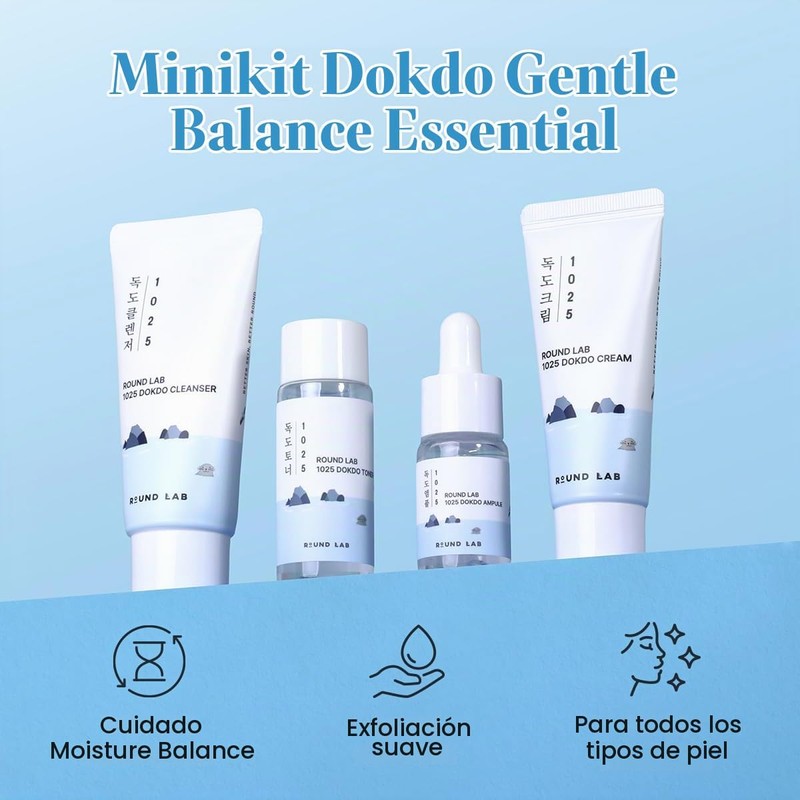1025 DOKDO TRIAL KIT (Cleanser 30ml + Toner 20ml +