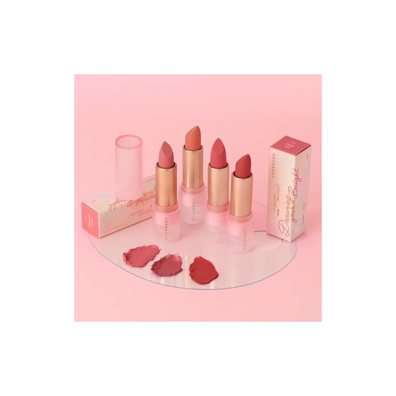 Forencos All Light Mood Chiffon Lipstick (01 Sonnet) 0.1 oz