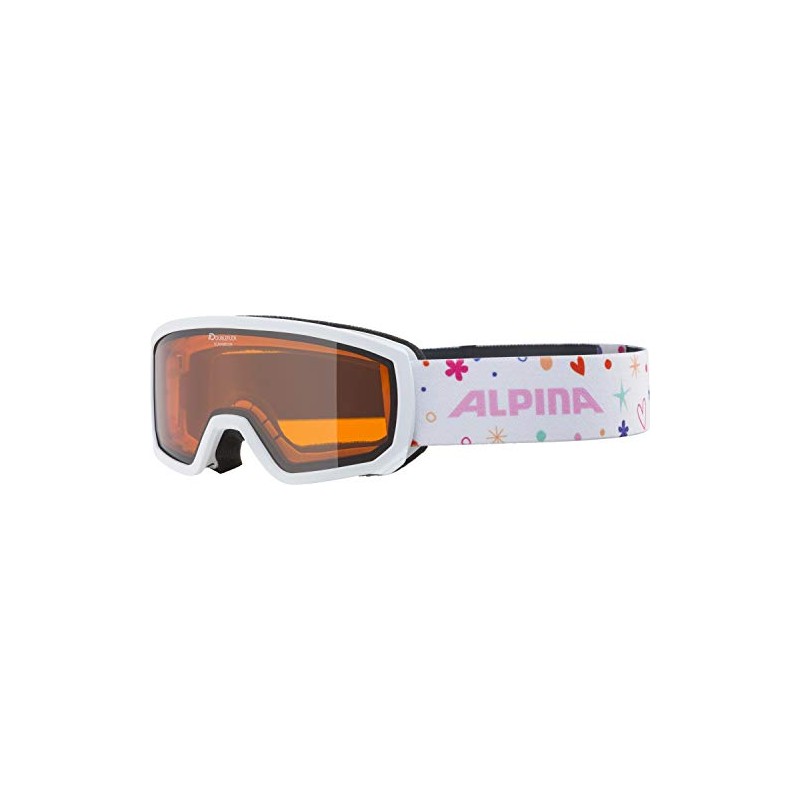 ALPINA Scarabeo JR. Anti-Fog, Extremely Robust and Shatterproof OTG Ski