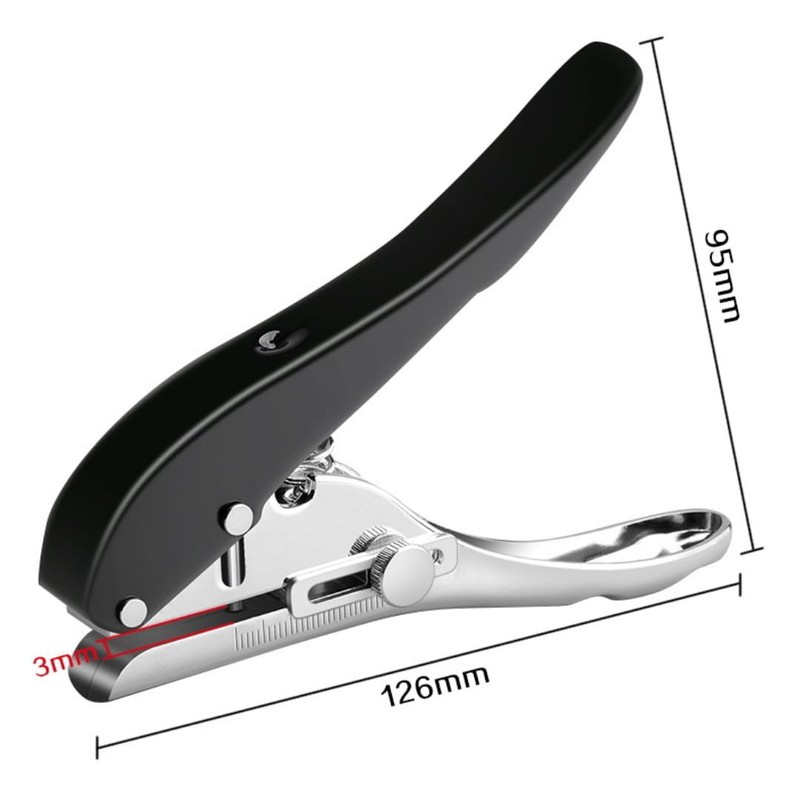 siawadeky Hole Punch, Hole Diameter 0.3 inches (8 mm), Single