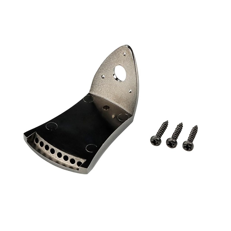 RuiJOTWAT Zinc Alloy Triple-cornered Mandolin Tailpiece with 3Pcs Screws
