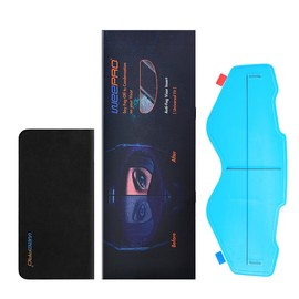 Anti-Fog Helmet Visor Film for Motorcycle Helmets Face Shield Compatible with ARAI XD4 Helmets Visor Insert Anti-fog,Clear Vision Fog Free Helmet Shield for Cold and Rainy Days 3.7" x 10.7"