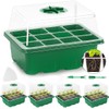 HASTHIP® 5 Piezas Bandeja de germinación Bandeja de Semillas Bandeja