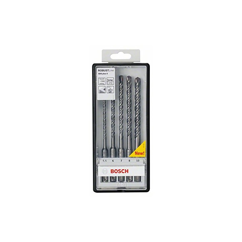 Bosch 2607019929 Hammer Drill Bit Set (5-Piece)