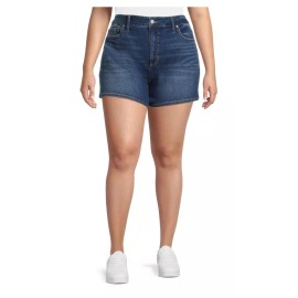 Terra & Sky New Terra & Sky Womens Denim A-Line Shorts Size 24W