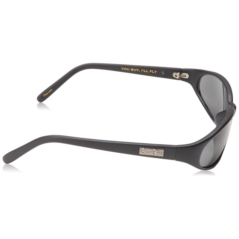 Black flys, micro fly sunglasses, matte black, 59mm