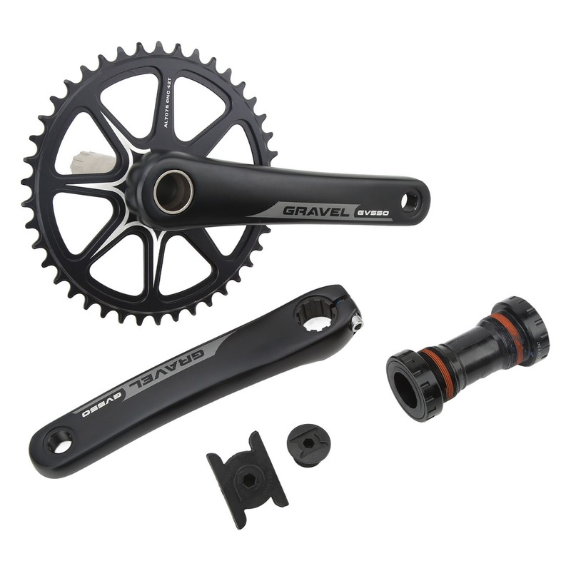 Road Bike Crankset Hollow Integrated Bike Crank Arm Set Off