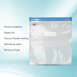 10Pcs 3D Printer Filament Vacuum Bags Set, Hand Pump Sealing Clip Oxidation Preventing Storage Bags Kit, Filament Vacuum Storage Bags, Filament Sealed Vacuum Pack