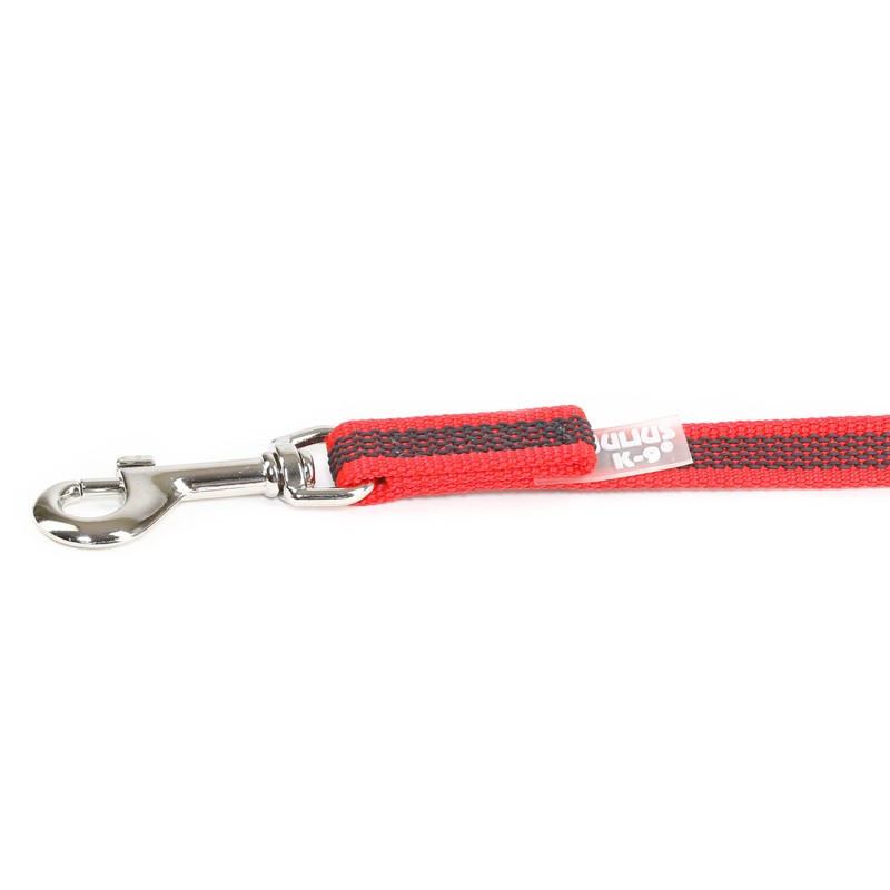 Julius-K9 Colour and Grey Rubber Lead, with tube