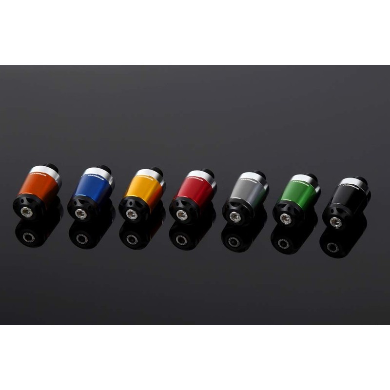 SSK Heavy Weight Handlebar End Slider Long Type Green KAWASAKI