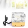 Water Cooling Pump Acrylic Aluminum Computer Accessory Heat Sink Mute