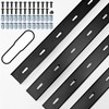 ICITYWALL 2 Pack 24”L x 3”W C Channel Steel Support,