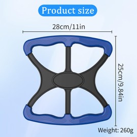 Daryunk 1pc Non-Slip Stand Assist Handle, Portable Mobile Assistance Device, Suitable for The Elderly, Disabled, and Caregivers, Blue