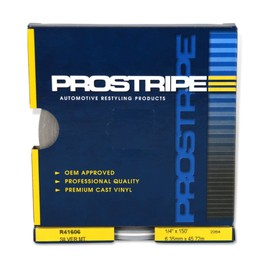 Prostripe - Pinstripe Tape Ms 1/4 X 150; Silver Metallic (41606)