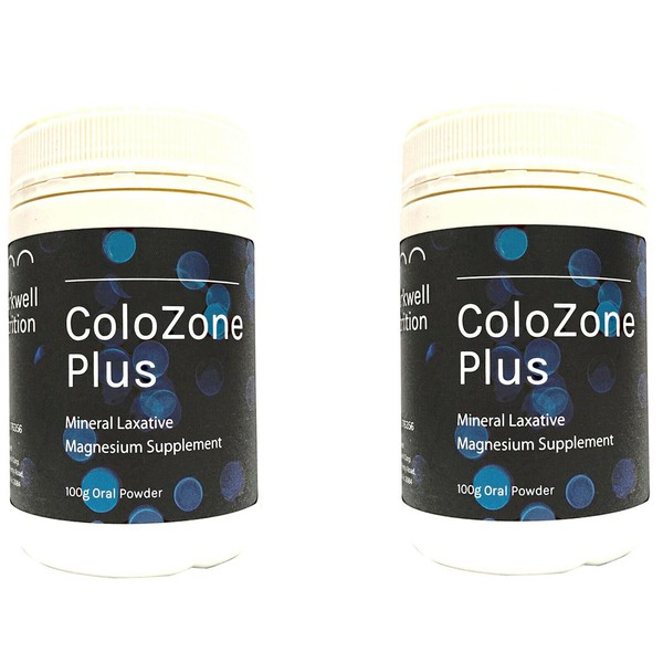 2 x 100g COLOZONE PLUS Colo Zone Plus Intestinal Cleanse and detoxification