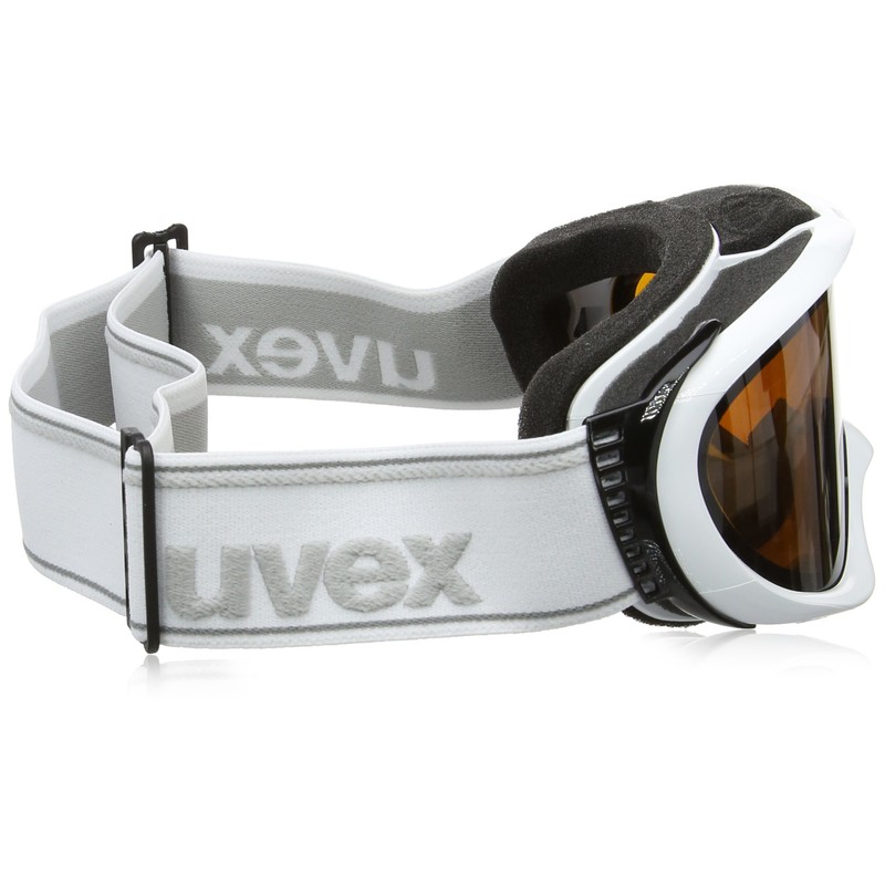 Uvex Comanche Polavision Ski Google - White, Size 2