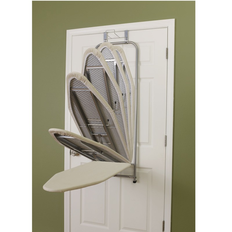 Household Essentials 144222 Over The Door Small Ironing Board with