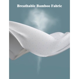 Ferlizer Waterproof 3" [Full] Mattress Topper Cover Ultra Soft & Corner Straps, CertiPUR-US Certified