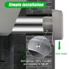 Wall Vent Rain Cap Windproof Fine Craftsmanship Easy Installation 304