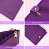 Travelambo RFID Wallet Women Large Size Bifold Multi Card Wallet