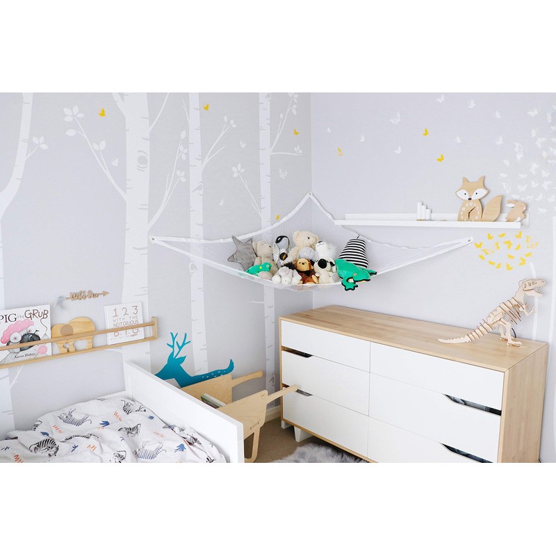 Dreambaby Jumbo Toy Storage Corner Hammock Net Organizer - 6
