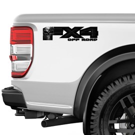 FX4 Offroad Decals Skull Stickers for Truck Super Duty (Black)