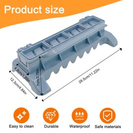 Kebab Maker Kebab Skewers Press, Portable Kebab Maker Manual Kebab Grill Skewers, Kabob Skewers, Barbecue Machine Maker Mould, Easy to Use Kebabs Essential Grilling Tool Plastic