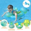 Baby Inflatable Duck Swimming Ring Circle Seat Pool Float Summer
