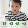 KongNai Chew Necklace for Sensory Kids, 5Pcs Chewy Necklaces for