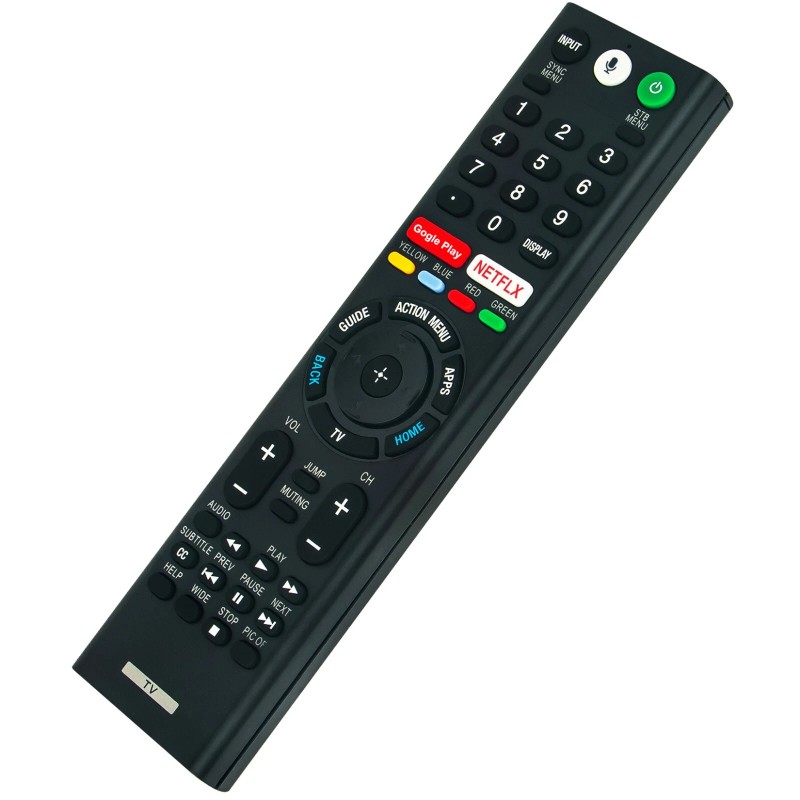 For Sony RMF-TX300U Voice Replace Remote for Sony TV XBR-49X800E