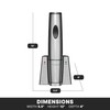Waring Commercial WWO120 Portable Electric Wine Bottle Opener with Recharging