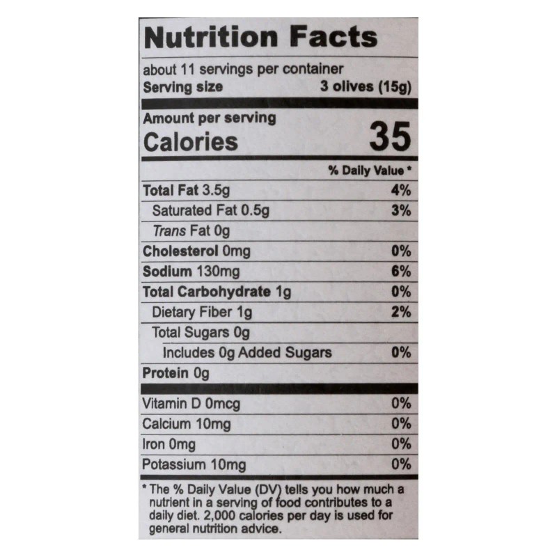 UD_Divina Fresh Green Olives Castelvetrano Style Case of 6-6 oz