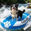 EXPAWLORER Inflatable Dog Pool Float Raft with Handle & Rope