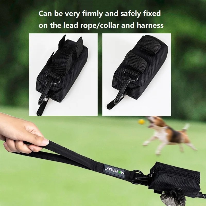 PawComfort Dog Poop Bag Dispenser – Secure Leash Attachment Clip
