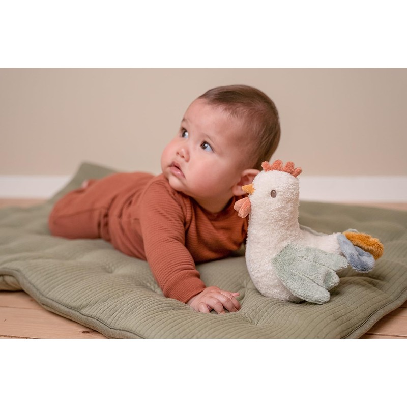 Little Dutch Little Farm 8803 Standing Toy Chicken White