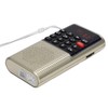 L‑328 Mini FM Radio Speaker Portable Multifunction USB Music MP3