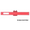 8in Woodworking Marking Ruler Multifunctional Aluminum Alloy Portable Woodworking Scribing